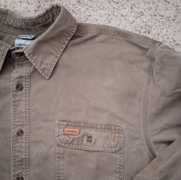 Vintage Carhartt Original Fit Long sleeve - Picture 2 of 9